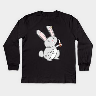 Evil Bunny Kids Long Sleeve T-Shirt